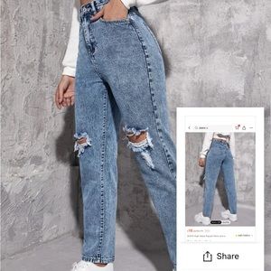 Momma blue jeans NEWWW